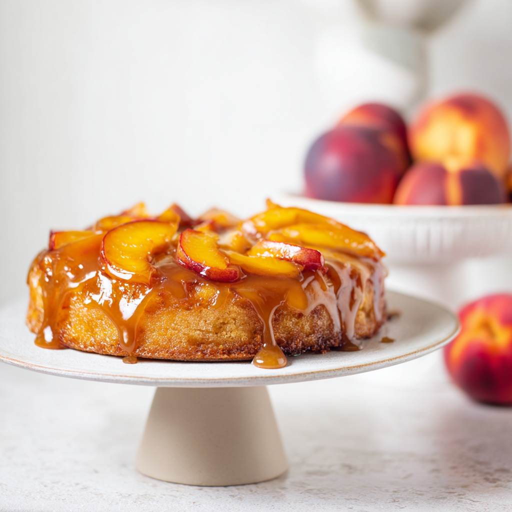 Peach Upside Down Cake – A Sweet Summer Dessert