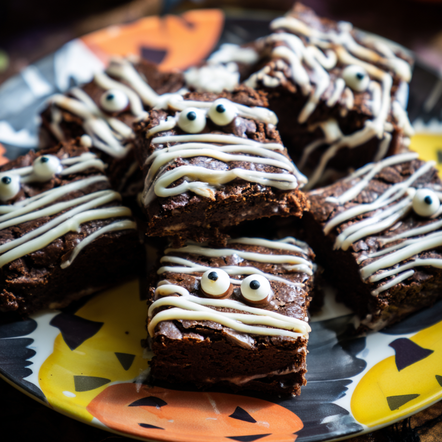 Mummy Brownies – Fun & Easy Halloween Treat Idea
