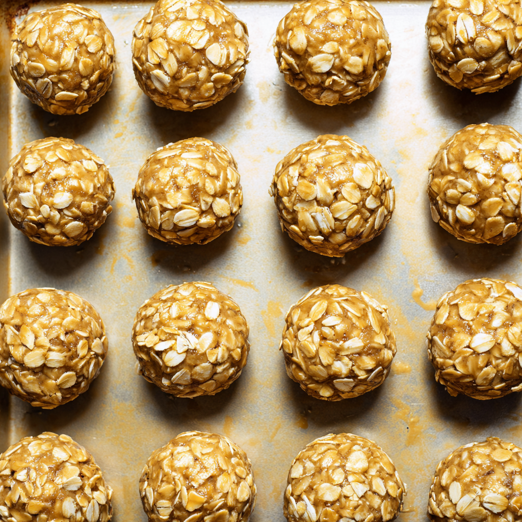 Peanut Butter Oatmeal Balls – No Bake High Protein Energy Bites