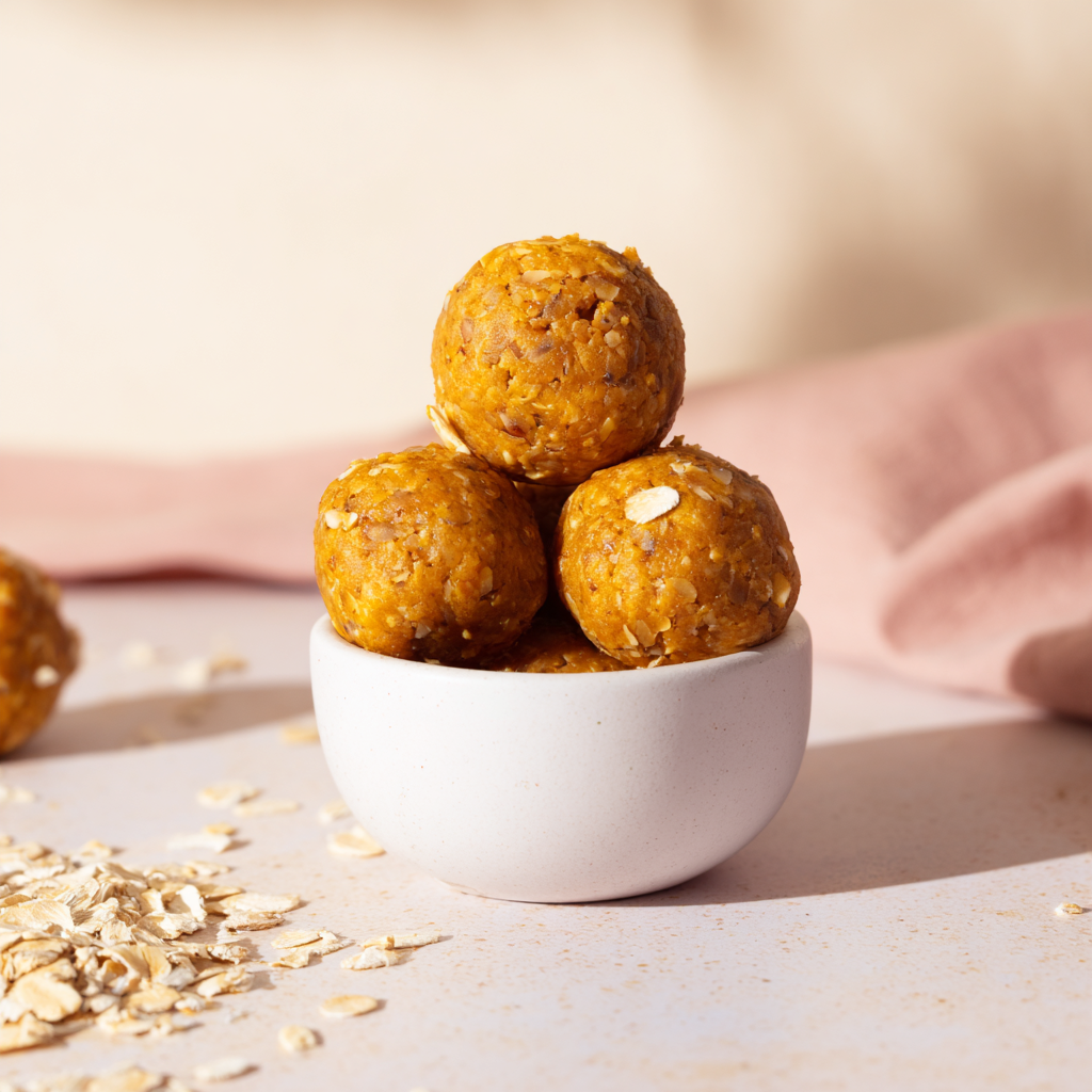 No-Bake Pumpkin Protein Balls – Easy Vegan Energy Bites
