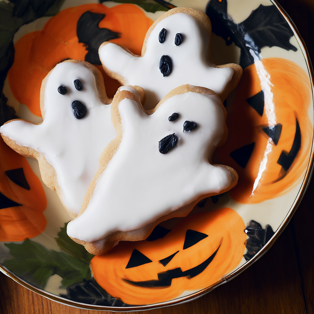 Ghost Cookies – Fun & Easy Halloween Cookie Ideas